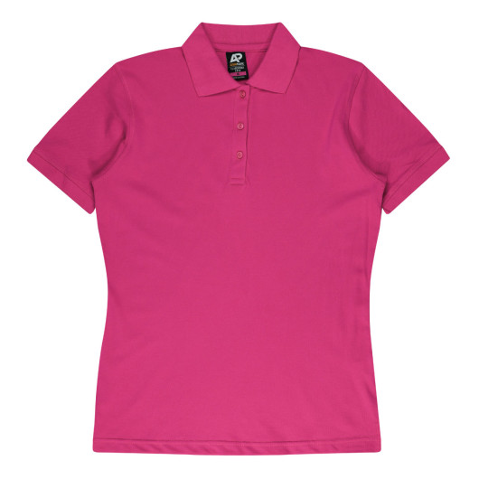 Clayfield Womens Polos Pink